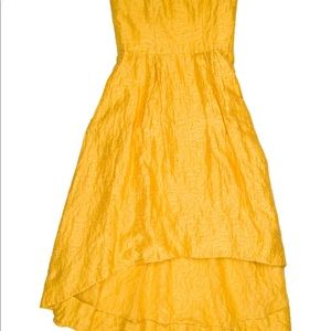 Monique Lhullier Sunshine hi-Lo dress